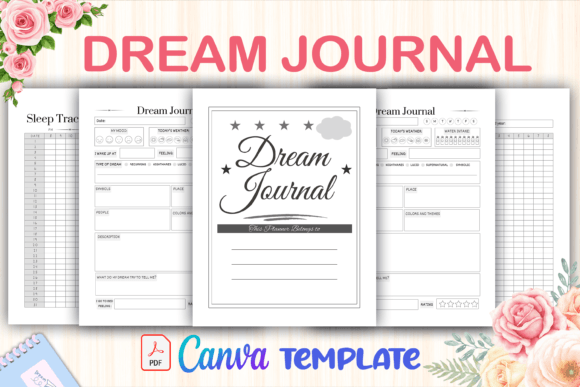 Download Dream Journal Canva Template - Canva Collection