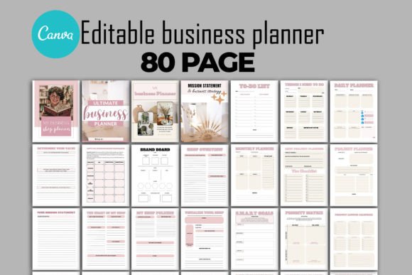Download Business Planner Canva Templates - Canva Collection